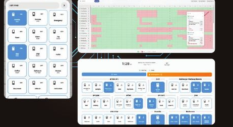 Lighting control screens